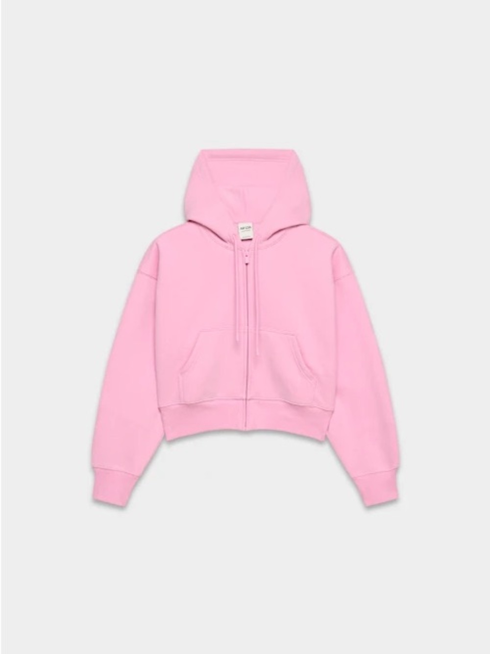 Aritzia Cozy Sweatfleece Boyfriend Boxy Zip Hoodie - Morganite Pink